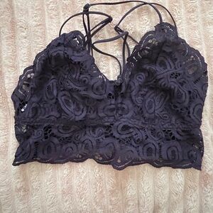 Victoria's Secret Plum/Deep Purple Lace Bralette